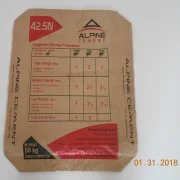 50kg Cement Bag Paper Bags for Cement Empty Cement Bag Price