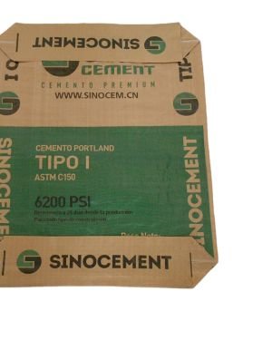 50kg Cement Bag Paper Bags for Cement Empty Cement Bag Price