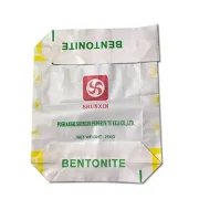 China Factory PP Woven Valve Empty Cement Bag with Square Bottom Packing Tile Adhesive Cement